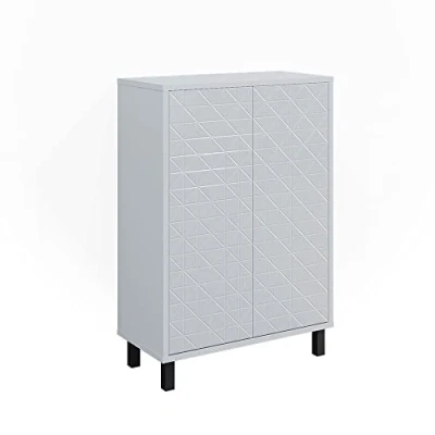 Abbildung von Vicco Midischrank Agasta, Weiß Hochglanz, 56.2 x 83.2 cm