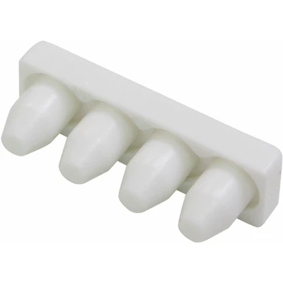 Abbildung von Gardinenstangen Endstück 1 läufig, GARDINIA, (2 St), Serie Aluminium Vorhangschiene läufig