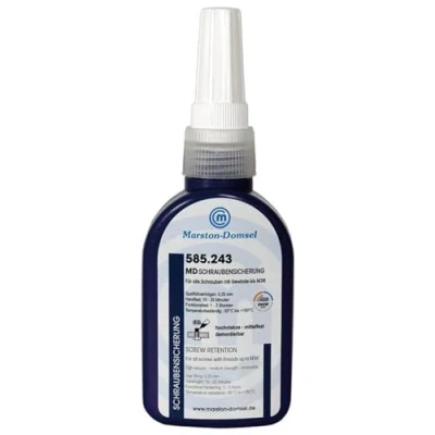 Abbildung von Marston Domsel 12x MD Schraubensicherung 585.243 50ml Flasche