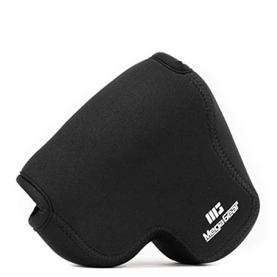 Abbildung von MegaGear Ultraleichte Kameratasche aus Neopren Marterial für Nikon Camera P600, COOLPIX P610 (Schwarz)