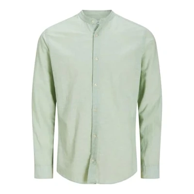 Abbildung von Jack &amp; Jones Jjebreeze BAND Hemd, Herren, Größe: 4XL, Iceberg green