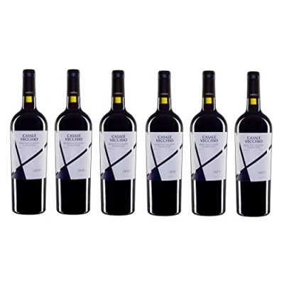 Abbildung von 6x 0,75l Farnese Vini Fantini Casale Vecchio Montepulciano d&#039;Abruzzo D.O.P. Abruzzen Italien Rotwein trocken