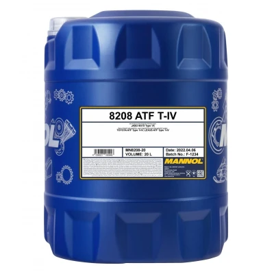Abbildung von MANNOL O.E.M.8208 MN8208 20 Automatikgetriebeöl ATF VI