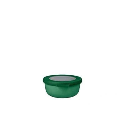 Abbildung von Mepal Multi Bowl Cirqula Round Vorratsdose mit Deckel Geeignet als Luftdichte Aufbewahrungsbox für den Kühlschrank, Mikrowellengeschirr &amp; Frischhaltedosen 350 ml Vivid green