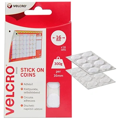 Abbildung von Velcro VEL EC60227, Weiß, 16 mm, Stück(e)