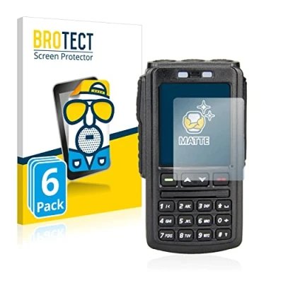 Abbildung von BROTECT Entspiegelungs Schutzfolie für AnyTone BT 01 (6 Stück) Matte Displayschutz Folie, Anti Reflex, Fingerprint