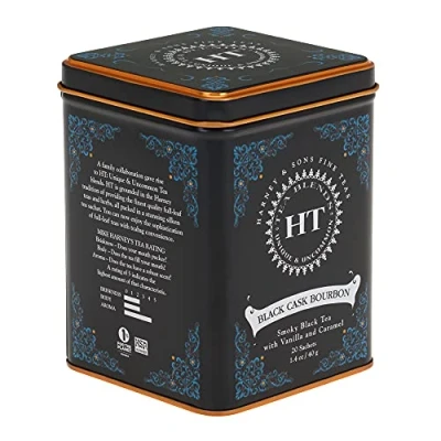 Abbildung von Harney &amp; Sons Black Cask Bourbon Tea, 20 Sachets of Smoky Tea with Light Caramel Flavors