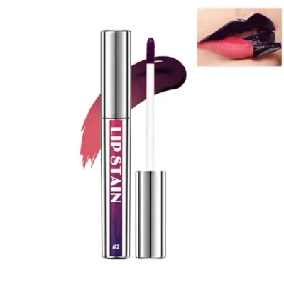 Abbildung von Peel Off Lip Stain Set, 2025 Nue Tattoo Color Matte Nude Lipgloss, Antihaftbecher Flüssiger Lippenstift Lippenfleck für Frauen Mädchen, Langlebiger wasserdichter Lipliner (B, 2.5ML)