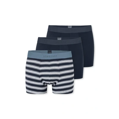 Abbildung von Schiesser Herren 3 Pack Boxershorts Bio Baumwolle Multipack 95/5 Organic, Sortiert 6_180199, 7