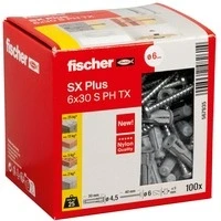 Abbildung von Dübel SX Plus 6x30 PH TX