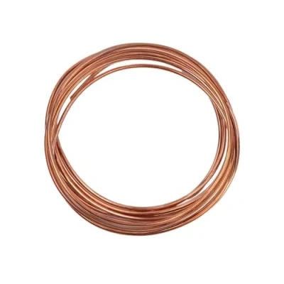 Abbildung von Kupferdraht, Blanker T2 ø 0,9mm 4mm, Reiner Basteldraht, Schmuckdraht, Coil Wickeldraht mit Gute Wärmeleitfähigkeit und Korrosionsbeständigkeit