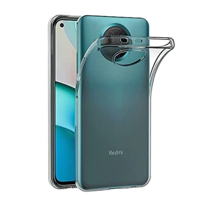 Abbildung von AICEK Hülle Compatible für Xiaomi Redmi Note 9T Transparent Silikon Schutzhülle Case Clear Durchsichtige TPU Bumper Handyhülle (6,53 Zoll)