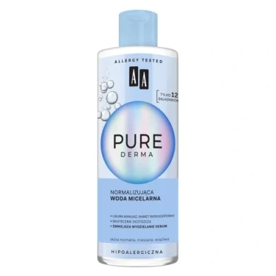 Abbildung von AA Pure Derma Normalisierendes Mizellenwasser 400ml