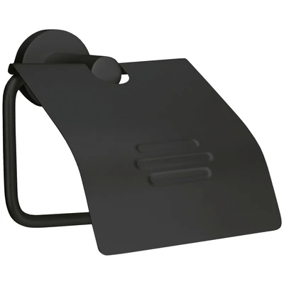 Abbildung von Kleine Wolke Toilettenpapierhalter &quot;Apollo Nero&quot;, Aluminium