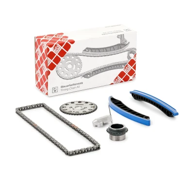 Abbildung von FEBI BILSTEIN 106357 Steuerkettensatz Simplex, Kette geschlossen RENAULT: MEGANE 3 Grandtour, Espace 5, Trafic Kastenwagen, OPEL: Vivaro B Combi