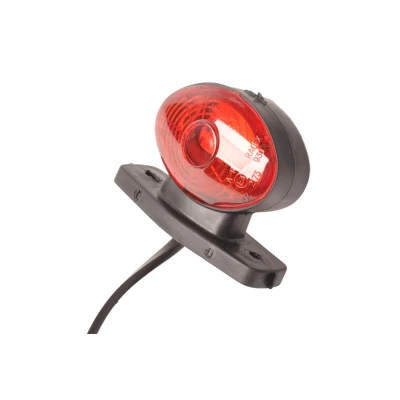 Abbildung von Umrissleuchte Radex 935 led rot / weiß Kabel 500mm mit connector TrailerPlus Anhängerersatzteile