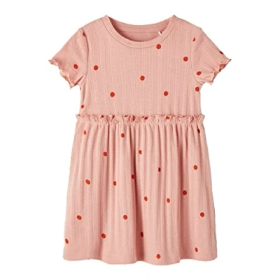 Abbildung von NAME IT Mädchen NMFHALLIE SS Dress Kleid, Orchid Bloom, 110