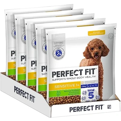 Abbildung von PERFECT FIT™ Hund Beutel Sensitive Adult 1+ mit Truthahn 5 x 1,4kg