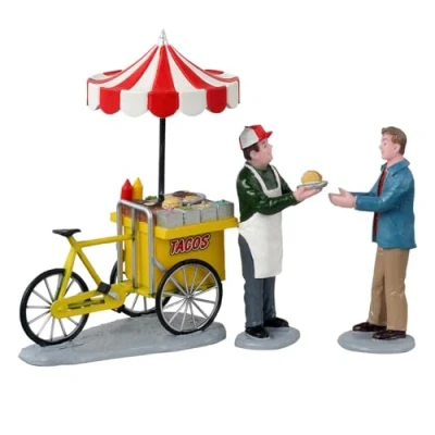 Abbildung von Taco cart set of 3 Weihnachtsfigur LEMAX