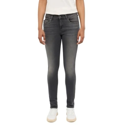 Abbildung von Mustang Style Quincy Jeans Skinny Fit, Damen, Größe: 32x34, Schwarz