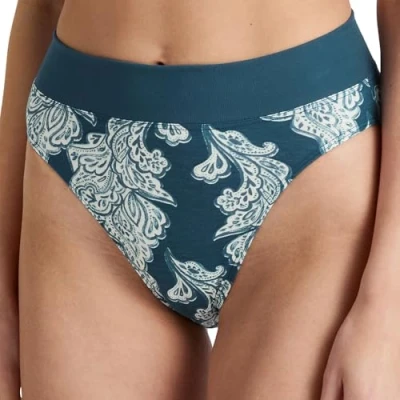 Abbildung von CALIDA Elastic Trend Slip Damen, mit breitem Softbund, High Waist, natürlich atmungsaktive und weiche Single Jersey Qualität