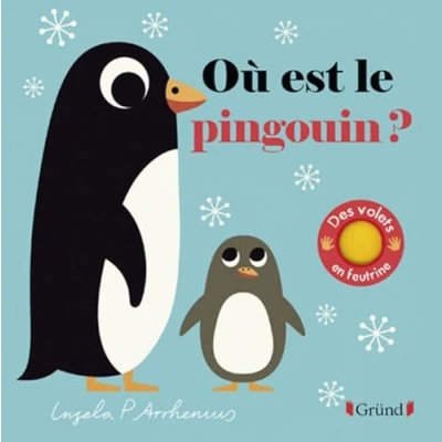 Abbildung von Où est le pingouin ?: Des volets en feutrine