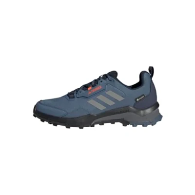 Abbildung von Adidas Terrex AX4 Goretex Hikingschuh, Herren, Größe: 42, Steel grey three impact orange Schuhe