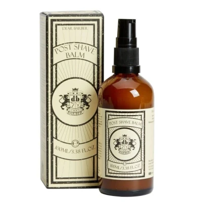 Abbildung von Dear Barber Men&#039;s Moisturizing Post Shave Balm, feuchtigkeitsspendender reduziert Hautirritationen, zähmt Rasurbrand, angereicherter, charakteristischer Duft, 100 ml