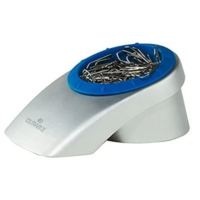 Abbildung von Durable Büroklammernspender Paper Clip Box, 1 Stück, silber, 771323