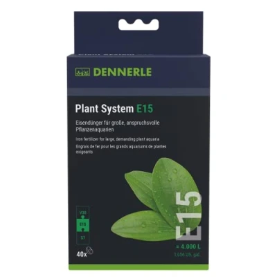 Abbildung von Dennerle Plant System E15, 40 Stück Eisendünger für große, anspruchsvolle Pflanzenaquarien