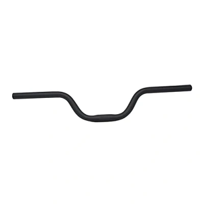 Abbildung von NC Fahrrad Lenker Aluminiumlegierung Riser Bar Mountainbike Fahrradzubehör für Meisten Fahrräder 25,4mm 480/600mm Schwarz, 600mm 90mm