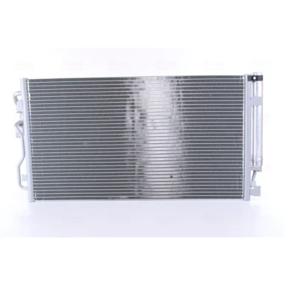 Abbildung von NISSENS 940357 Klimakondensator mit Trockner Aluminium 640 R 134a BMW: 1 Schrägheck, 3 Touring, Limousine