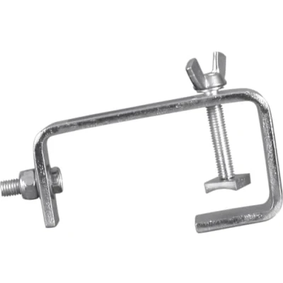 Abbildung von EUROLITE TH 51 Theaterhaken silber Montagehaken für 50 mm Rohr, Maximallast WLL 24 kg