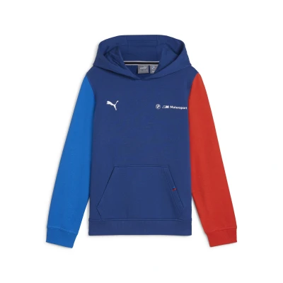 Abbildung von Puma BMW M Motorsport ESS+ Hoodie Teenager Für Kinder Mit Plain Pro Blue/M Color Größe: 15 16Y