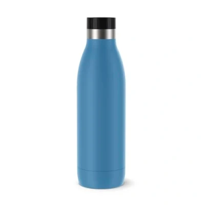 Abbildung von Emsa Isolierflasche &quot;Trinkflasche Bludrop&quot;, (1 tlg.), Edelstahl, Quick Press Deckel, 360 Trinkgenuss, 12h warm/24h kühl