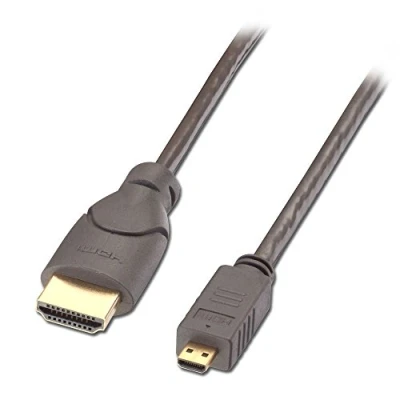 Abbildung von LINDY 41353 High Speed HDMI Kabel, Typ A/D (Micro), 2,0m Grau