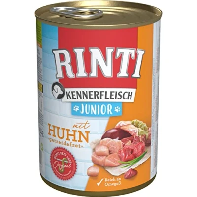 Abbildung von RINTI Kennerfleisch Junior Dose Huhn 12 x 400 g