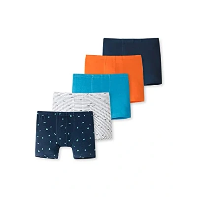 Abbildung von Schiesser Jungen 5 Pack Boxershort Unterhosen 95/5 Organic Bio Baumwolle Größe 92 bis 146