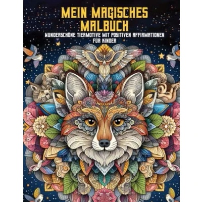 Abbildung von Mein magisches Malbuch: Wunderschöne Tiermotive mit positiven Affirmationen für Kinder