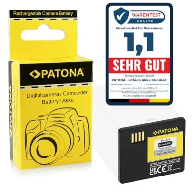 Abbildung von PATONA Akku A7a A14 (14.000mAh) kompatibel mit Arlo Pro 3 Floodlight (FB 1001) 4 XL Go 2 (VML2030) Ultra usw. 1364