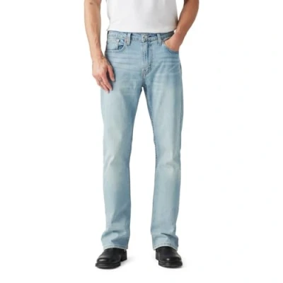 Abbildung von Levi&#039;s Herren 527 Slim Bootcut Fit Jeans, Here We Stop Light Indigo, 32W / 34L