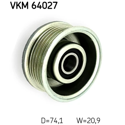 Abbildung von SKF VKM 64027 Umlenkrolle MAZDA: 2 Schrägheck, 3 Hatchback, Limousine