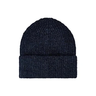 Abbildung von TOM TAILOR Denim Damen Beanie Mütze 1033066, 10591 Dark Blue Melange, ONESIZE