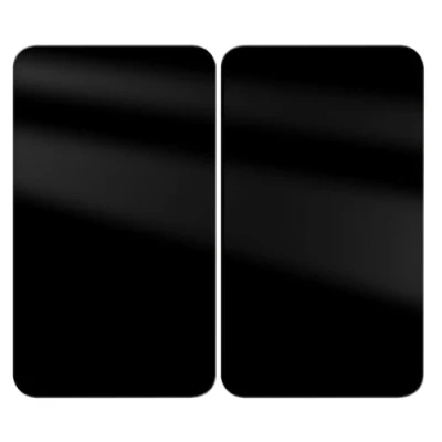 Abbildung von WENKO Herd Abdeckplatte &quot;Universal Schwarz&quot;, (Set, 2 tlg.), für alle Herdarten