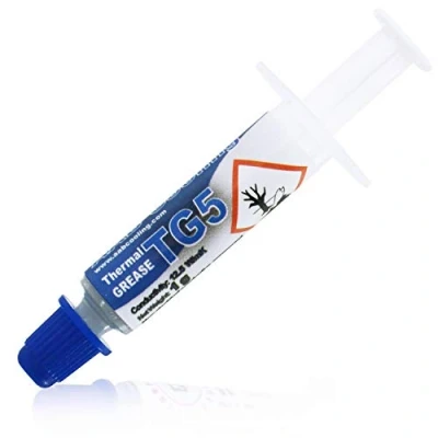 Abbildung von AABCOOLING Thermal Grease 5 1g Hochleistungs 12,5W/mK Wärmeleitpaste mit Silber Hoher Wärmeleitfähigkeit für Alle CPU PC Kühler Lüfter Prozessor, Wasserkühlung, Paste, Wärmeleitpad 12.5 W/mK