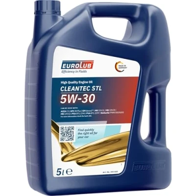 Abbildung von EUROLUB CLEANTEC STL 5W 30 Motoröl, 5 Liter