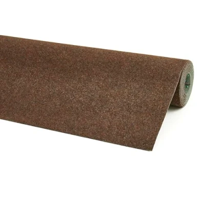 Abbildung von misento Kunstrasen Outdoor mit Noppen wetterfest und pflegeleicht geeignet als Balkon Teppich oder Rasenteppich einfach zu verlegen 200 x 250 cm Braun