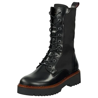 Abbildung von Scotch &amp; Soda Olivine Schnürstiefel, Damen, Größe: 39, Black Schuhe