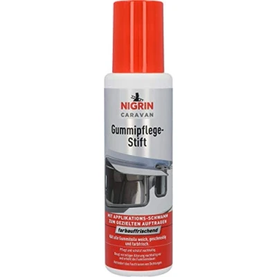 Abbildung von NIGRIN 20252 Caravan Gummipflege Stift, 250 ml, lösungsmittel und silikonfrei, pflegt schützt nachhaltig