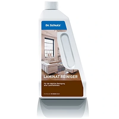 Abbildung von DR. SCHUTZ 750 ml Laminatreiniger (Laminat Bodenreiniger, Entfernt Schmutz, Fett und Schuhabriebe, [ , Laminatboden Reiniger Versiegelung, Streifenfrei)